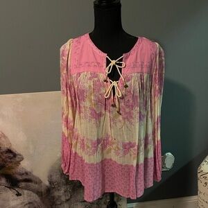 Spell and the Gypsy peasant top.  Embroidery on the back.